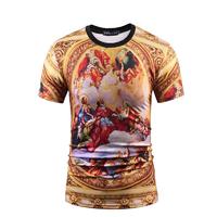 Cheap Sublimation Printing T Shirt with Custom Logo